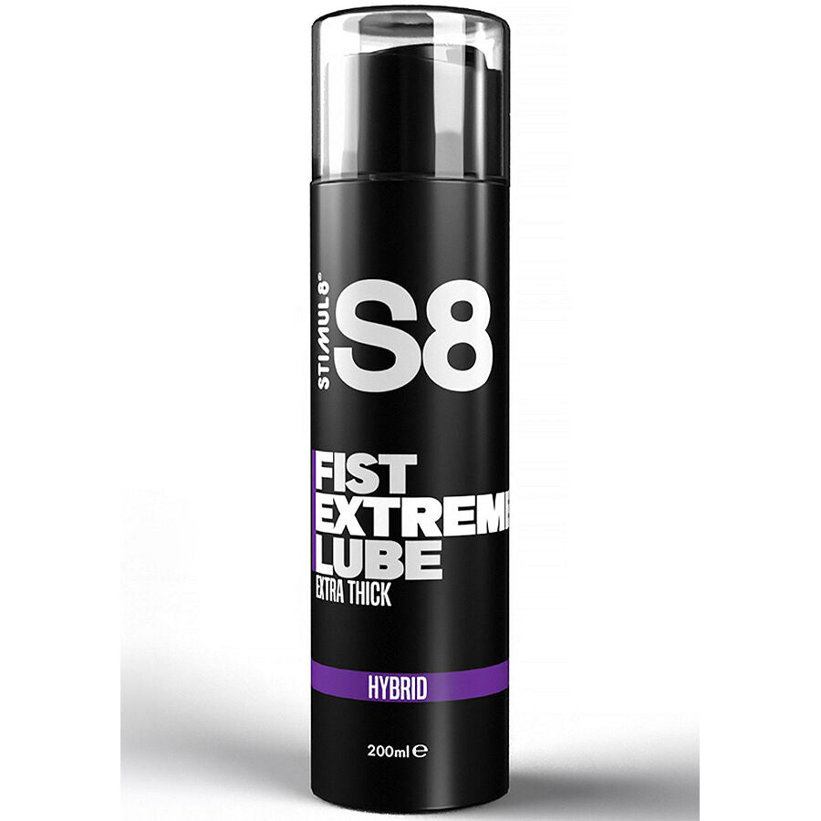 STIMUL8 - S8 EXTREME LUBRIFICANTE PER IMPUGNATURE IBRIDE EXTRA SPESSE 200 ML - STIMUL8 | Lingerie Harness Boutique