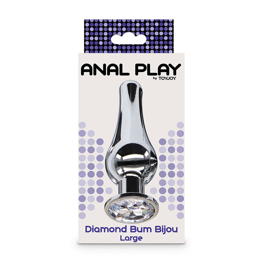TOYJOY - ANAL PLAY DIAMANTE BUM BIJOU GRANDE PLUG ANALE - TOYJOY | Lingerie Harness Boutique