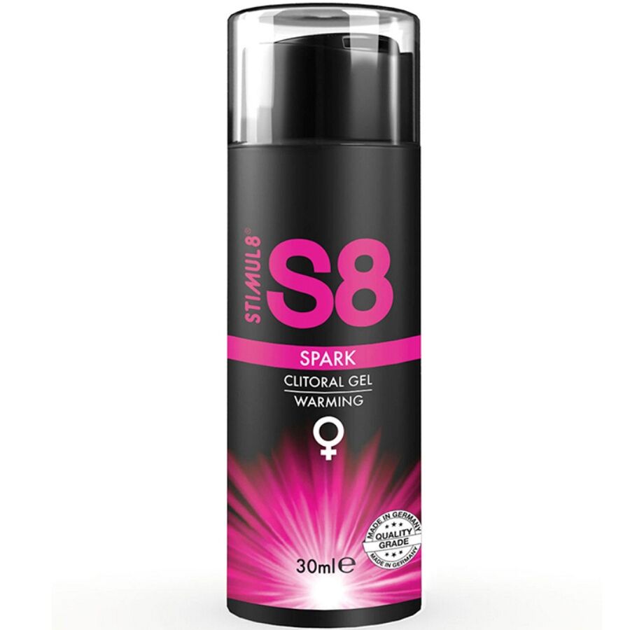 STIMUL8 - S8 SPARK GEL STIMOLANTE CLITORIDEO CON EFFETTO CALORE 30 ML - STIMUL8 | Lingerie Harness Boutique