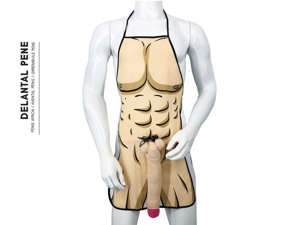 DIABLO PICANTE - GREMBIULE PENE 3D MUSCOLARE E AUDACE - DIABLO PICANTE | Lingerie Harness Boutique