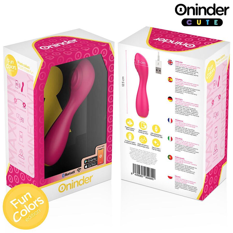 ONINDER CUTE - VIBRATORE PUNTO G LOVE BUDDY MASTER - APP GRATUITA IN TUTTO IL MONDO - ONINDER CUTE | Lingerie Harness Boutique