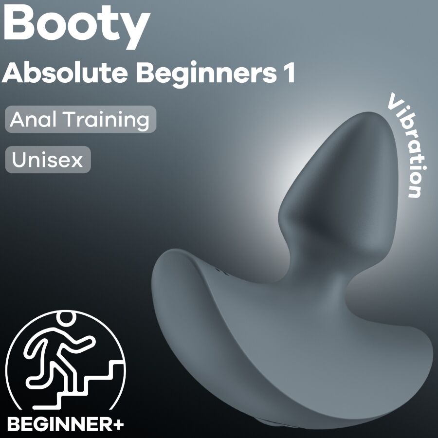 SATISFYER - VIBRATORE ANALE PER PRINCIPIANTI ASSOLUTI CON 1 PLUG - SATISFYER PLUGS | Lingerie Harness Boutique