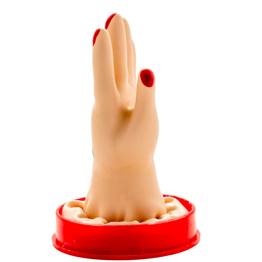 CONDOMERIE - PRESERVATIVI NOVITÀ DIPINTI A MANO MODELLO MANO 1 - CONDOMERIE | Lingerie Harness Boutique