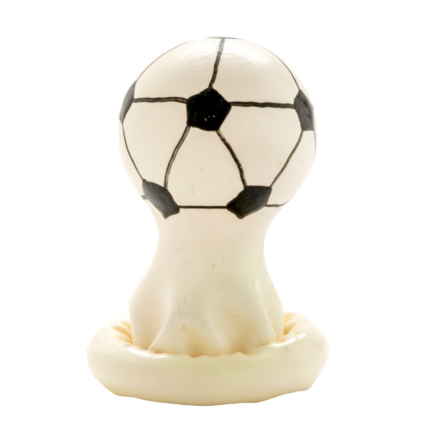 CONDOMERIE - PRESERVATIVI NOVITÀ DIPINTI A MANO CALCIO - CONDOMERIE | Lingerie Harness Boutique