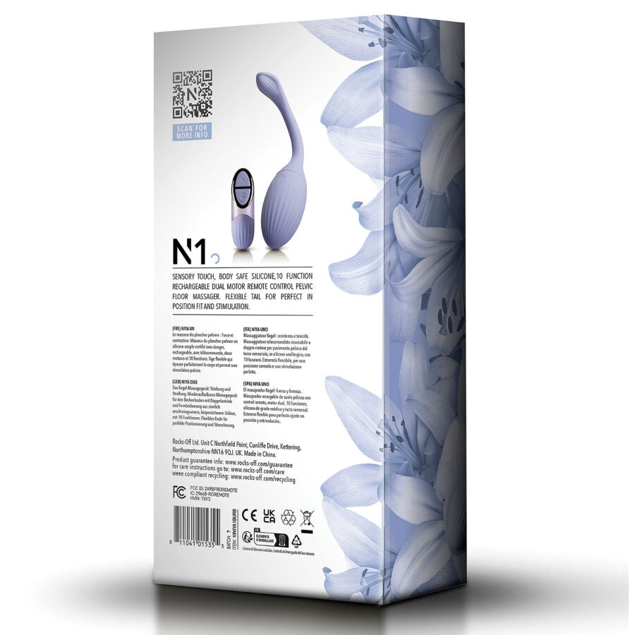 NIYA - N1 MASSAGGIATORE PELVICO KEGEL CON TELECOMANDO - NIYA | Lingerie Harness Boutique
