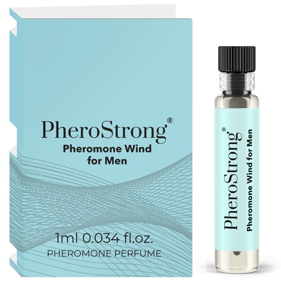 PHEROSTRONG - PROFUMO FEROMONI WIND PER UOMO 1 ML - PHEROSTRONG | Lingerie Harness Boutique