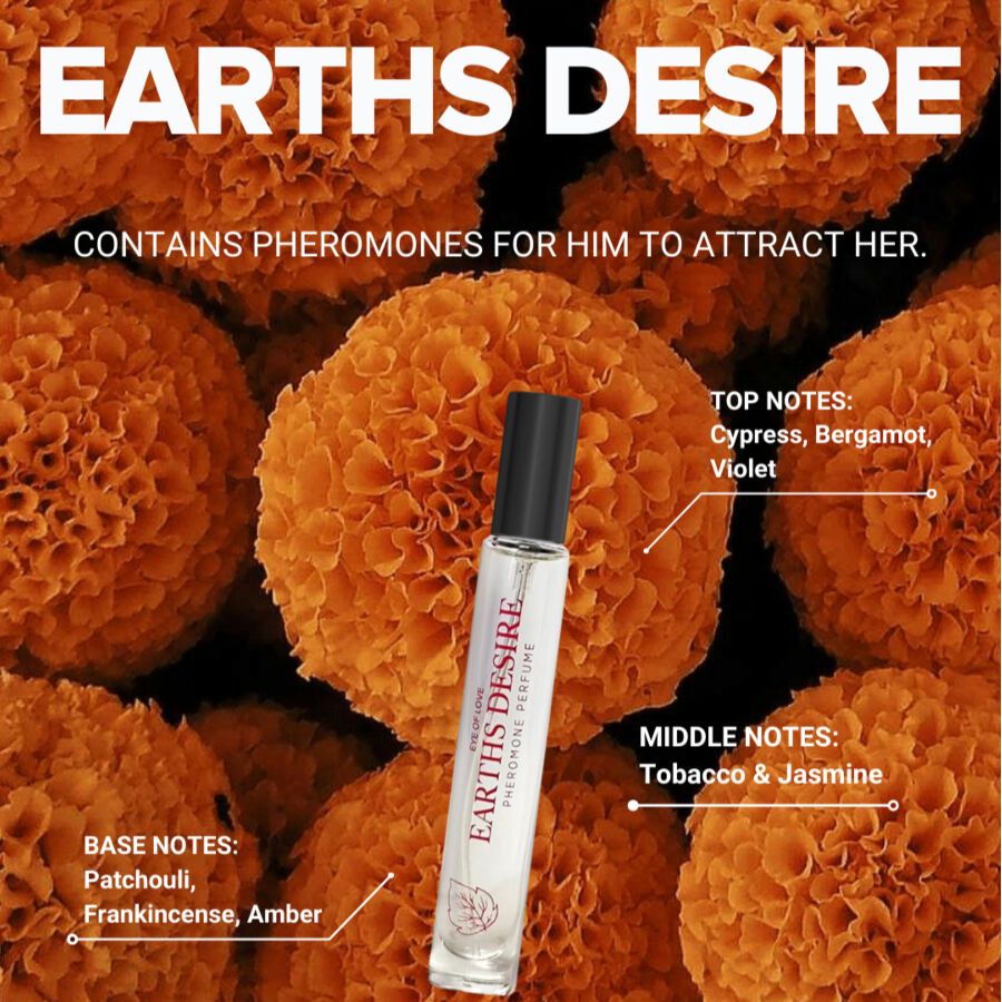 EYE OF LOVE - BLOOM MASCHILE SATIVA PARFUM EARTHS DESIRE 10 ML - EYE OF LOVE | Lingerie Harness Boutique