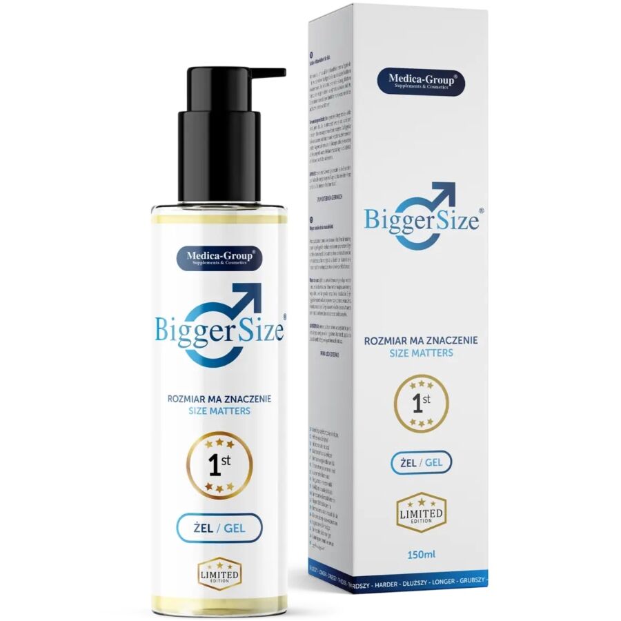 MEDICA GROUP - GEL INTIMO FORMATO GRANDE PER UOMO 150 ML - MEDICA GROUP | Lingerie Harness Boutique