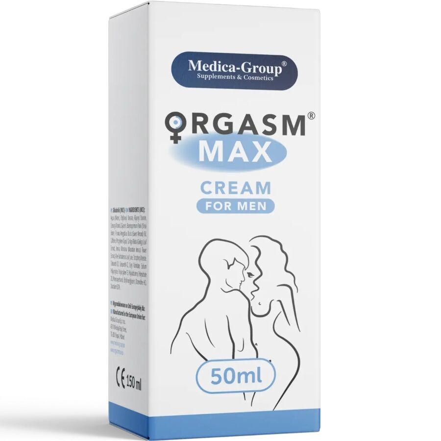 MEDICA GROUP - ORGASM MAX CREMA INTIMA PER UOMO 50 ML - MEDICA GROUP | Lingerie Harness Boutique