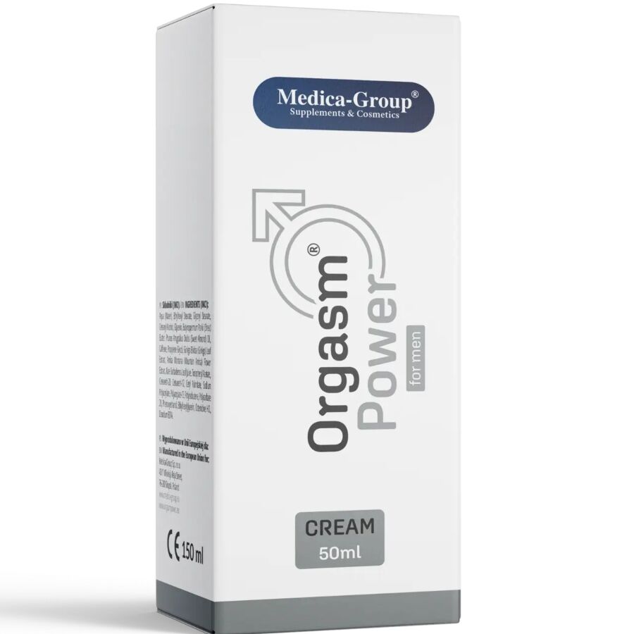 MEDICA GROUP - ORGASM POWER CREMA INTIMA PER UOMO 50 ML - MEDICA GROUP | Lingerie Harness Boutique