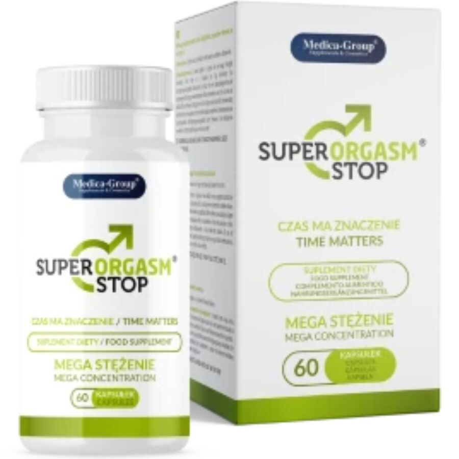 MEDICA GROUP - SUPER ORGASM STOP DELAY PER UOMINI 60 CAPSULE - MEDICA GROUP | Lingerie Harness Boutique
