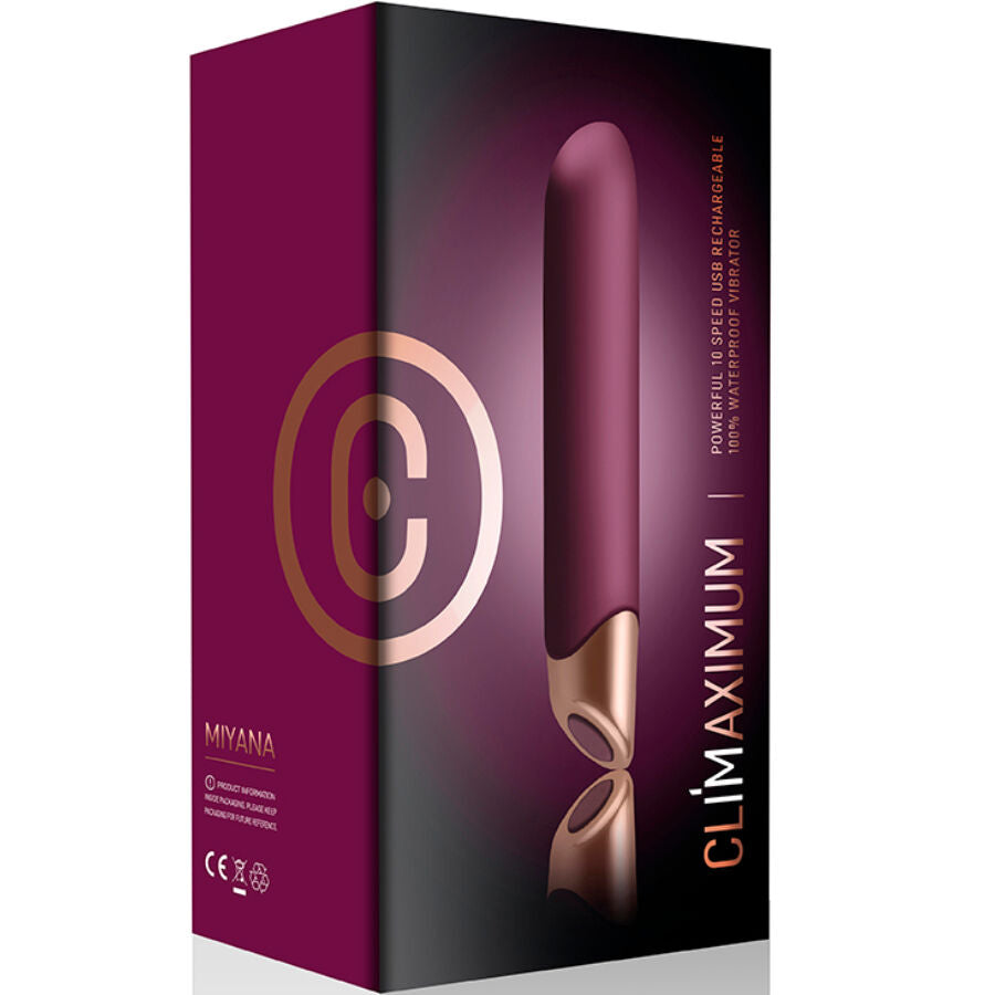 CLIMAXIMUM - VIBRATORE CLASSICO MIYANA - CLIMAXIMUM | Lingerie Harness Boutique