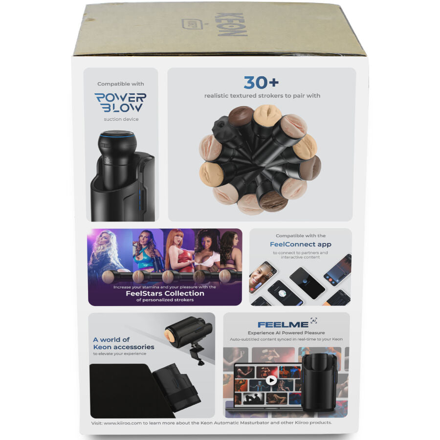 KIIROO - KEON WIFI MASTURBATORE AUTOMATICO - KIIROO | Lingerie Harness Boutique