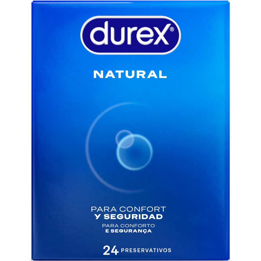 DUREX - PRESERVATIVI NATURALI 24 UNITÀ - DUREX CONDOMS | Lingerie Harness Boutique