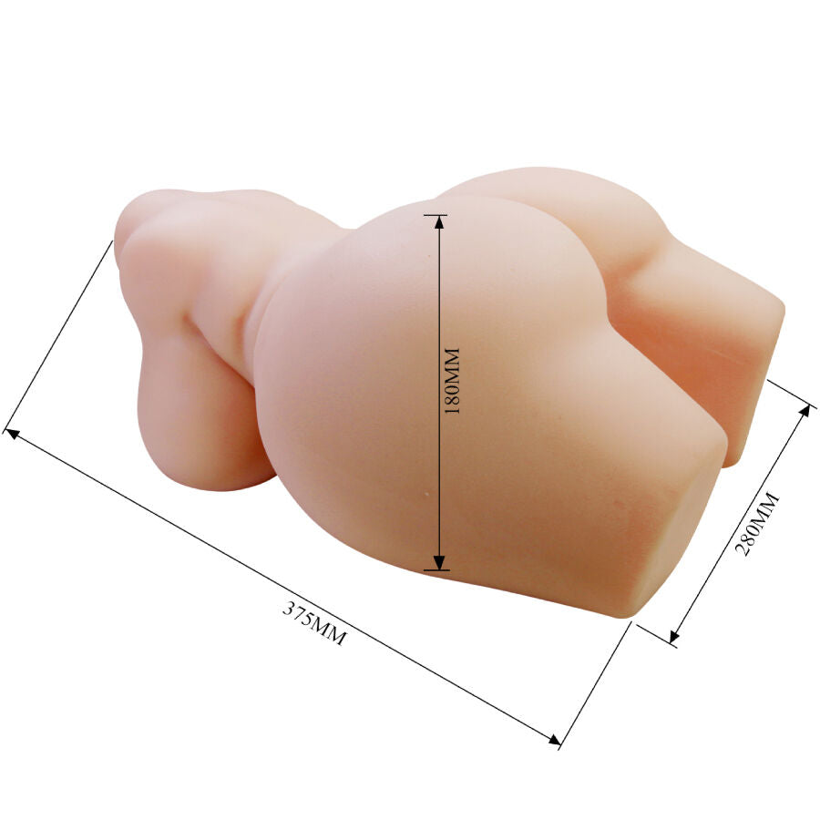 CRAZY BULL - GRACE TORSO FEMMINILE REALISTICO VAGINA E ANALE 7,5 KG - CRAZY BULL | Lingerie Harness Boutique