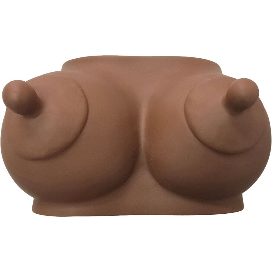 DIABLO PICANTE - SALVADANAIO A FORMA DI SENO TONO SCURO - DIABLO PICANTE | Lingerie Harness Boutique