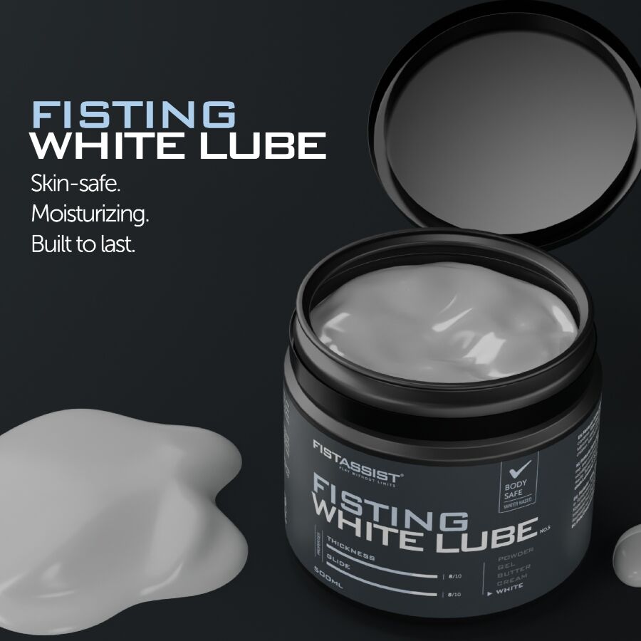 COBECO - FIST ASSIST LUBE BIANCO EXTRA-DENSO 500 ML - COBECO - FIST ASSIST | Lingerie Harness Boutique