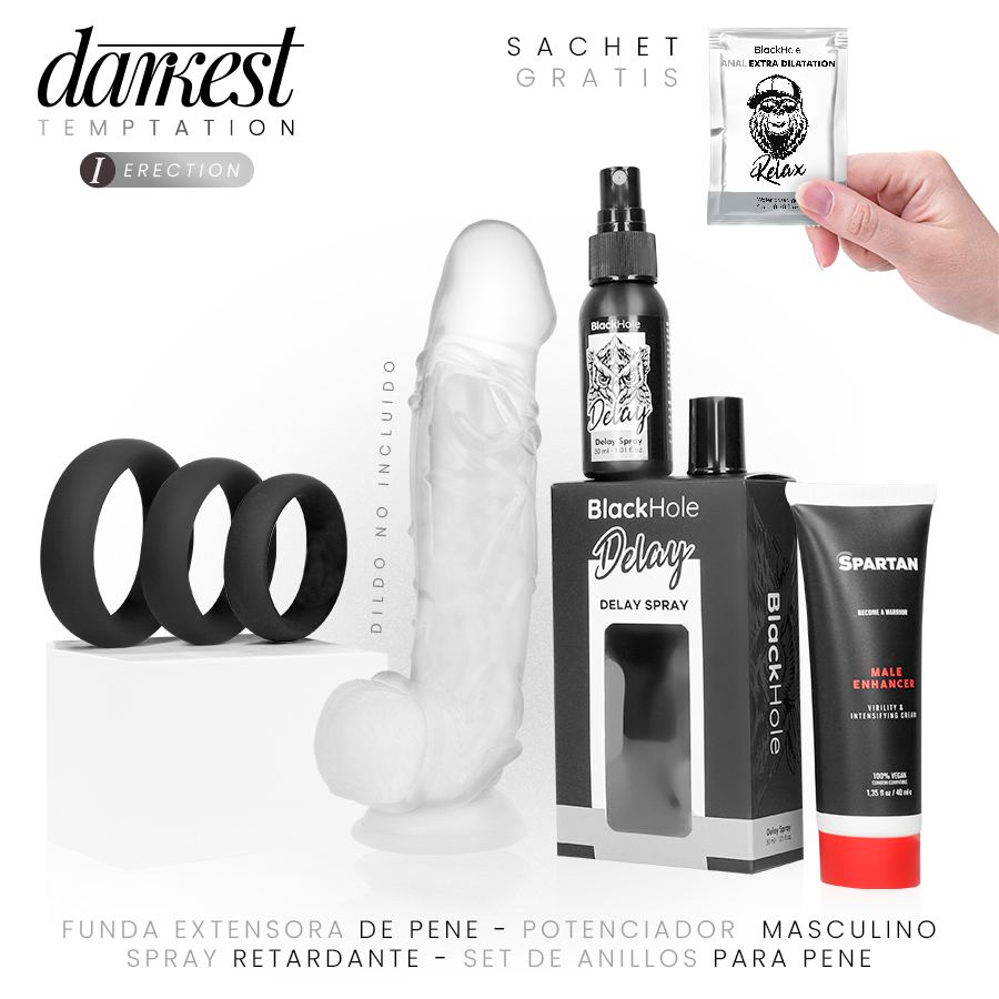 DARKEST TEMPTATION - 1: ERECTION - DARKEST TEMPATION | Lingerie Harness Boutique