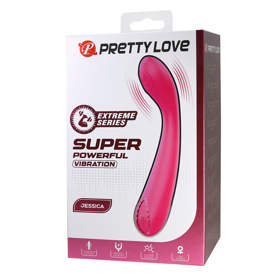 PRETTY LOVE - JESSICA VIBRATORE ROSA JESSICA HIGH POWER - HIGH TECH | Lingerie Harness Boutique