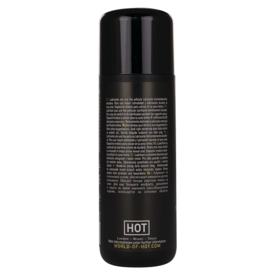HOT - EXXTREME GLIDE LUBRIFICANTE A BASE DI SILICONE + OLIO COMFORT A+ 50 ML - HOT | Lingerie Harness Boutique