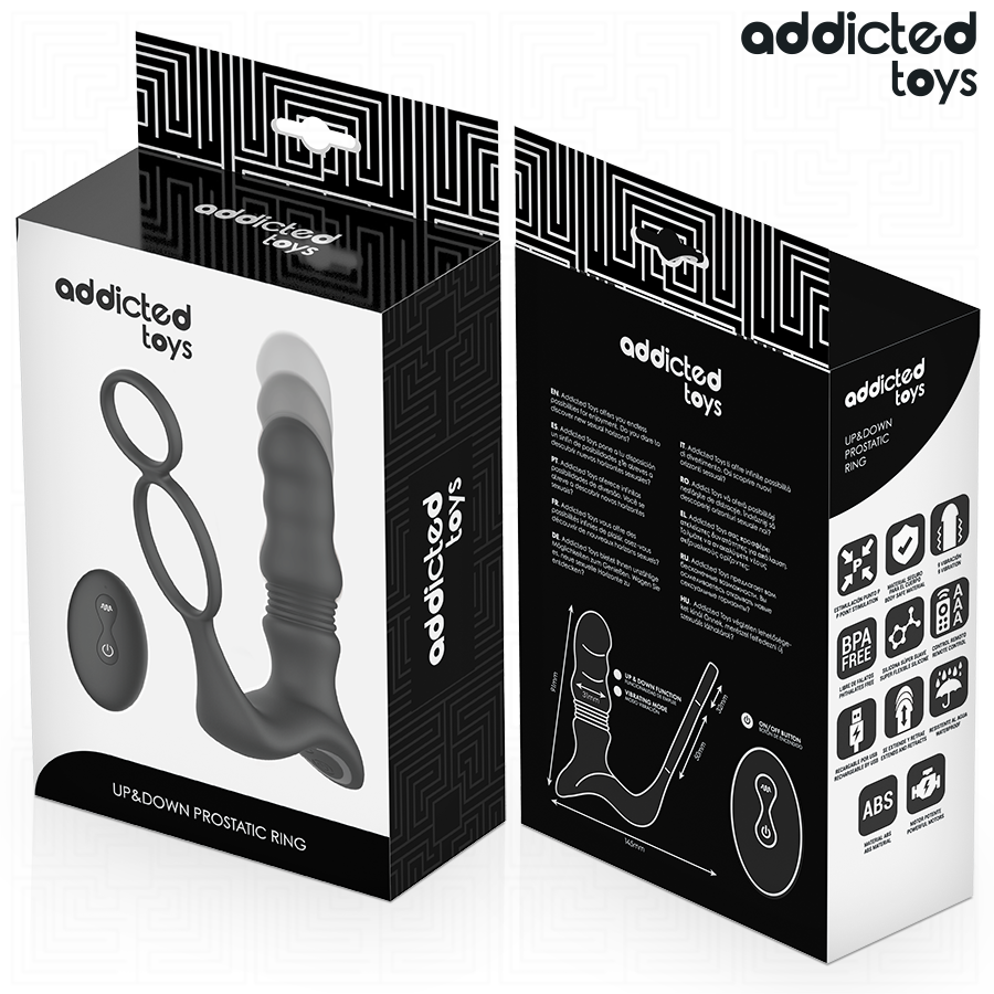 ADDICTED TOYS - ANELLO PROSTATICO UP&DOWN - ADDICTED TOYS | Lingerie Harness Boutique