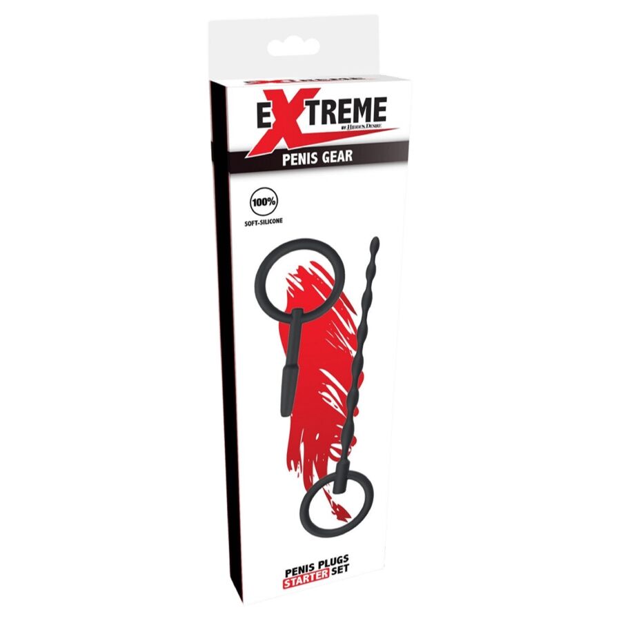 HIDDEN DESIRE - EXTREME STARTER SET DI PLUG URETRALI 2 UNITÀ - HIDDEN DESIRE | Lingerie Harness Boutique