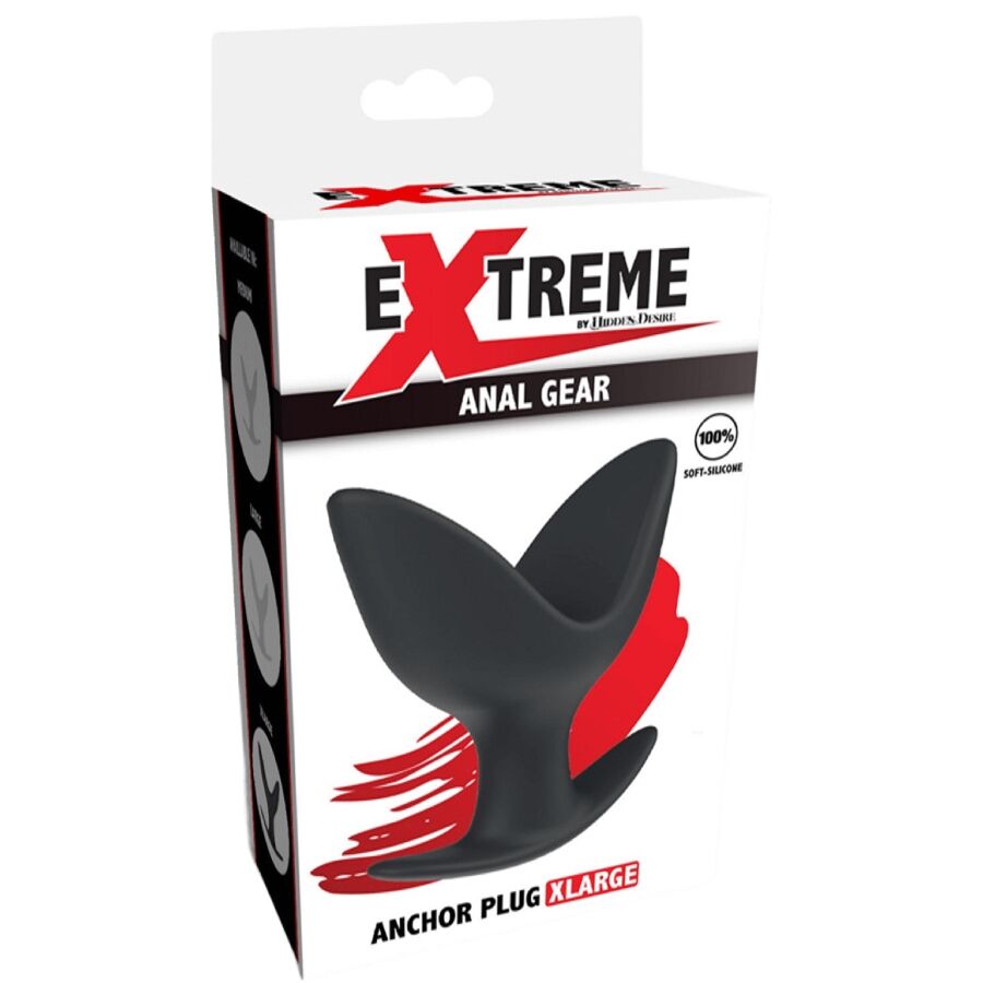 HIDDEN DESIRE - EXTREME ANCHOR PLUG ANALE XL - HIDDEN DESIRE | Lingerie Harness Boutique
