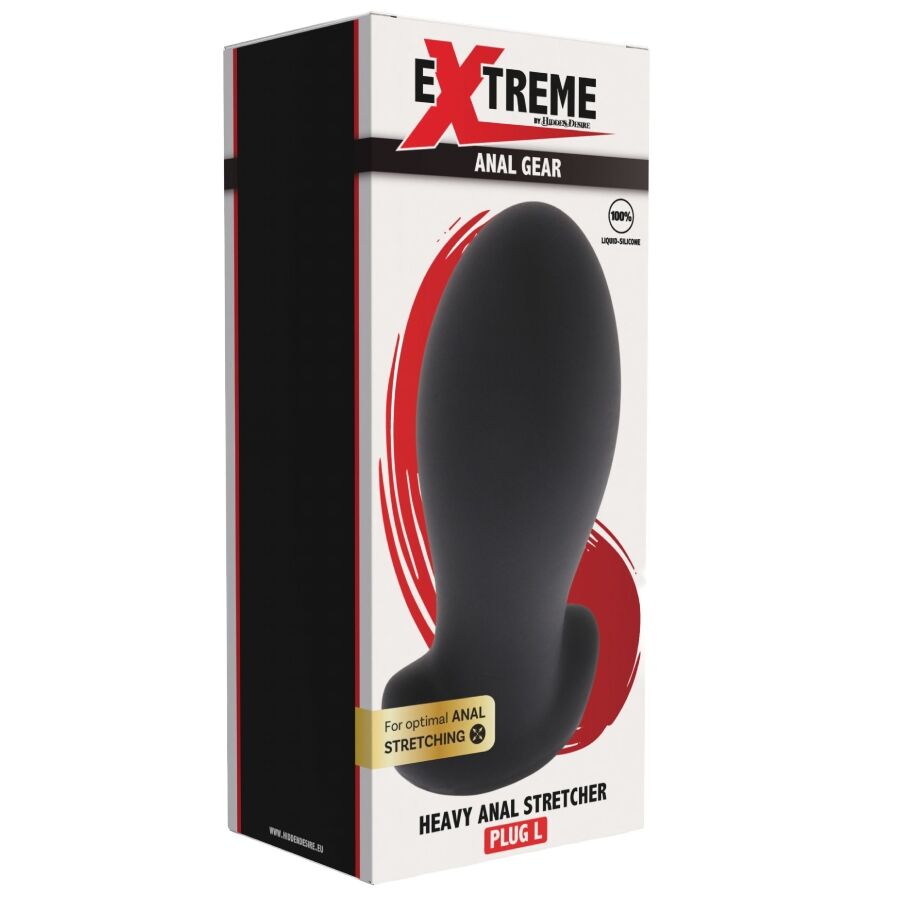 HIDDEN DESIRE - EXTREME HEAVY ANAL STRETCHER PLUG ANALE L - HIDDEN DESIRE | Lingerie Harness Boutique