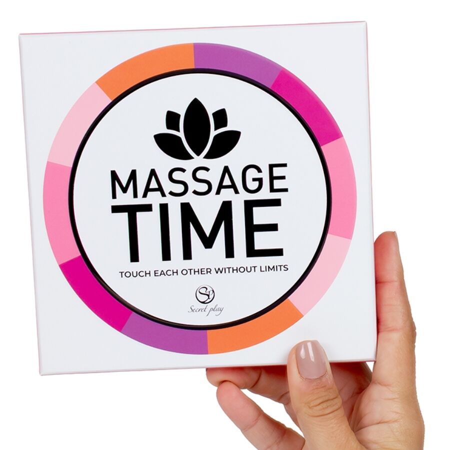 SECRET PLAY - GIOCO DI COPPIA "MASSAGE TIME" - SECRETPLAY 100% GAMES | Lingerie Harness Boutique
