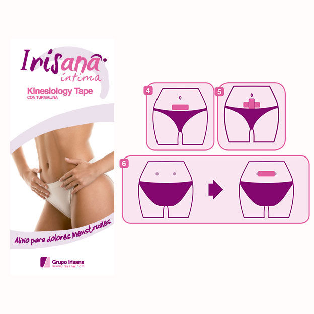 IRISANA - NASTRO AUTOADESIVO PER DOLORI MESTRUALI - IRISCUP | Lingerie Harness Boutique