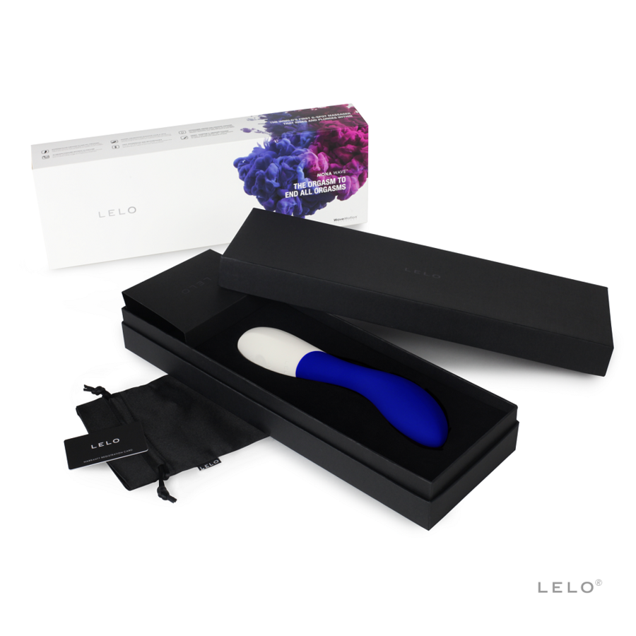 LELO - VIBRATORE MONA WAVE BLU NOTTE - LELO | Lingerie Harness Boutique