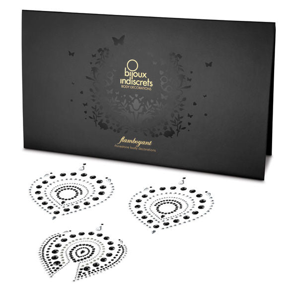 BIJOUX - INDISCRETS FLAMBOYANT NERO & ARGENTO - BIJOUX DESIRE METALLIQUE | Lingerie Harness Boutique