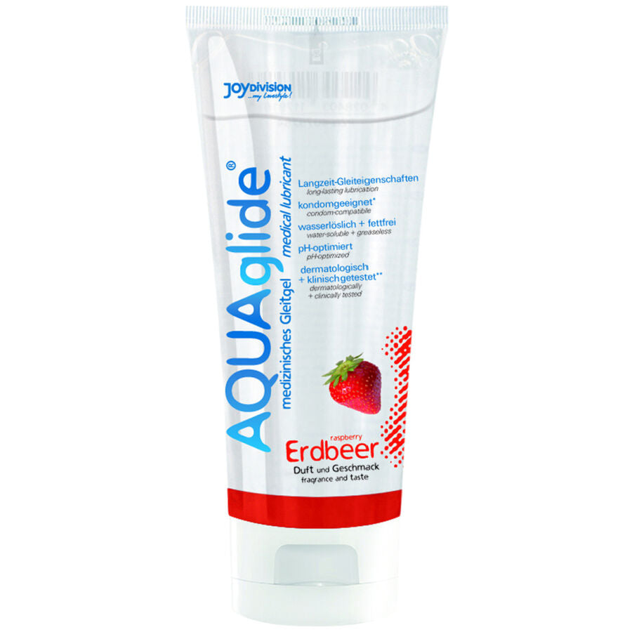 JOYDIVISION AQUAGLIDE - LUBRIFICANTE ALLA FRAGOLA 100 ML - JOYDIVISION AQUAGLIDE | Lingerie Harness Boutique