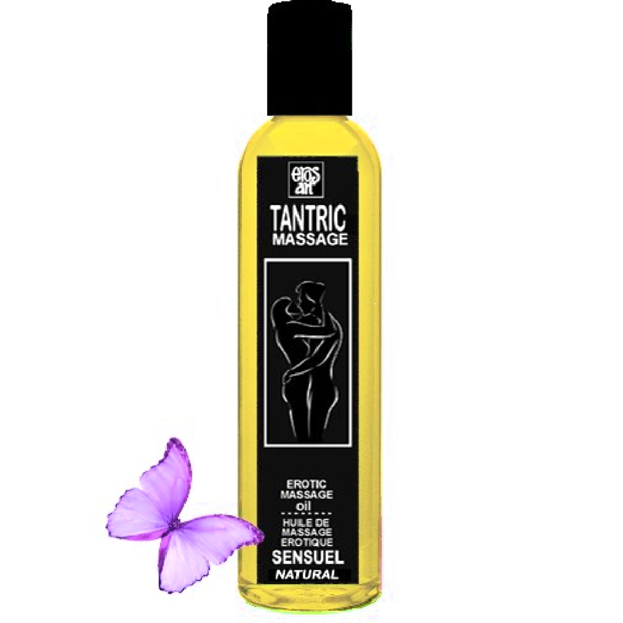 EROS-ART - OLIO DA MASSAGGIO TANTRICO NATURALE E AFRODISIACO NEUTRO 30 ML - EROS-ART | Lingerie Harness Boutique