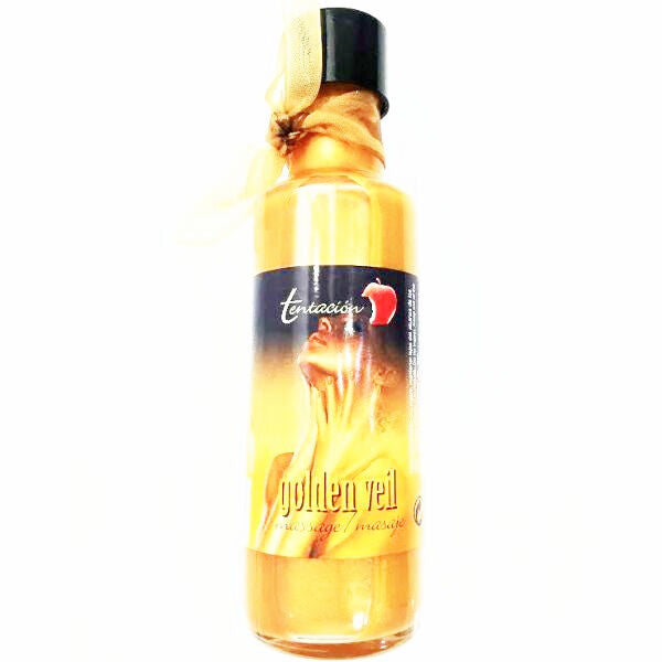 TENTACION - OLIO PER MASSAGGIO GOLDEN VEIL 100 ML - TENTACION | Lingerie Harness Boutique