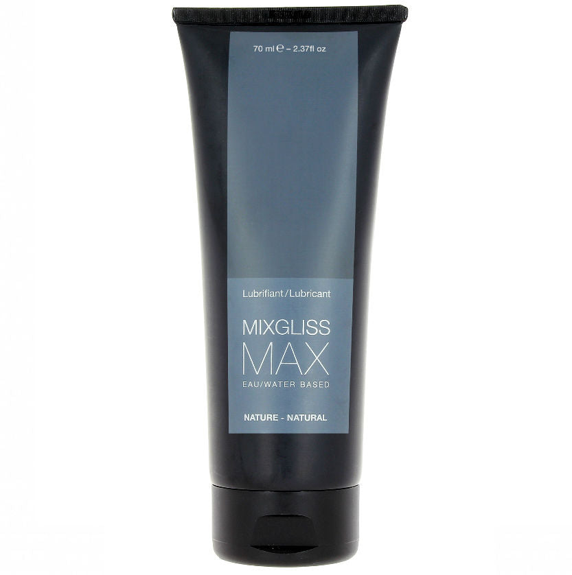 MIXGLISS - LUBRIFICANTE ANALE MAX NATURALE A BASE ACQUA 70 ML - MIXGLISS | Lingerie Harness Boutique