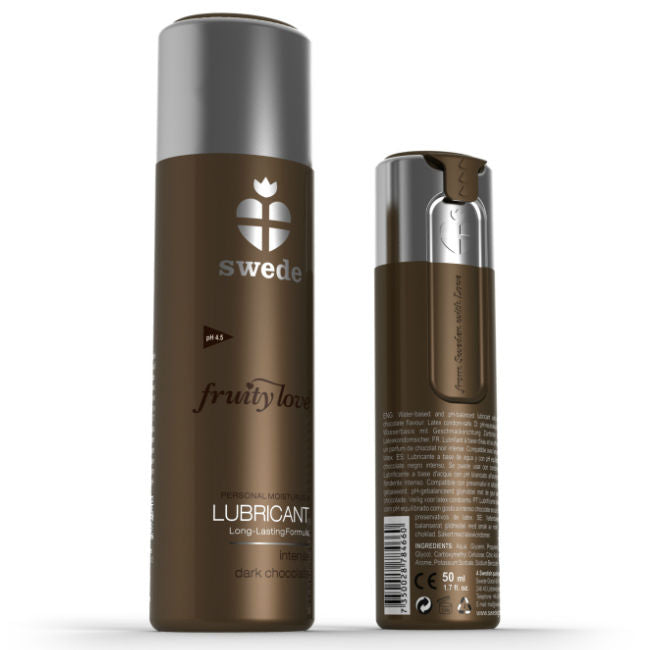 SWEDE - FRUITY LOVE LUBRIFICANTE CIOCCOLATO FONDENTE 50 ML - SWEDE | Lingerie Harness Boutique
