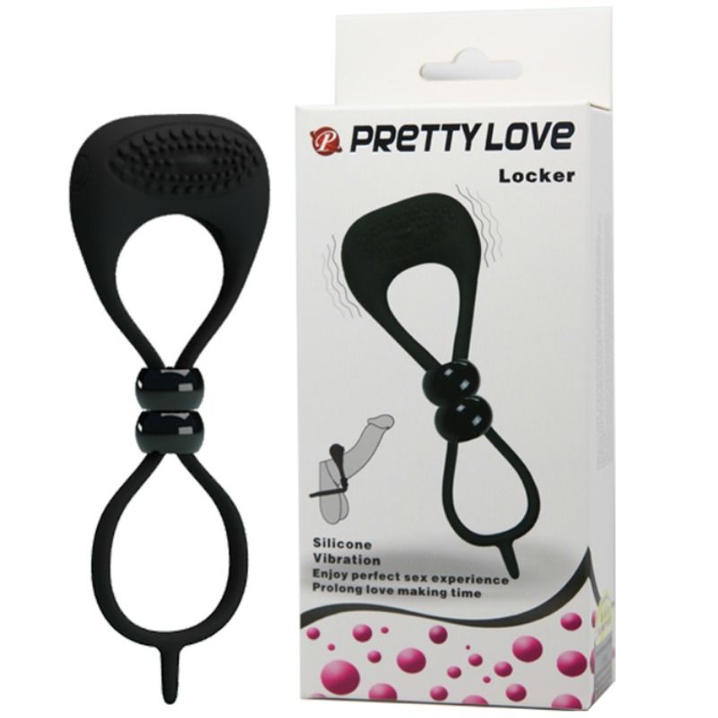 PRETTY LOVE - ANELLO DOPPIO PER PENE E TESTICOLI - PRETTY LOVE MALE | Lingerie Harness Boutique