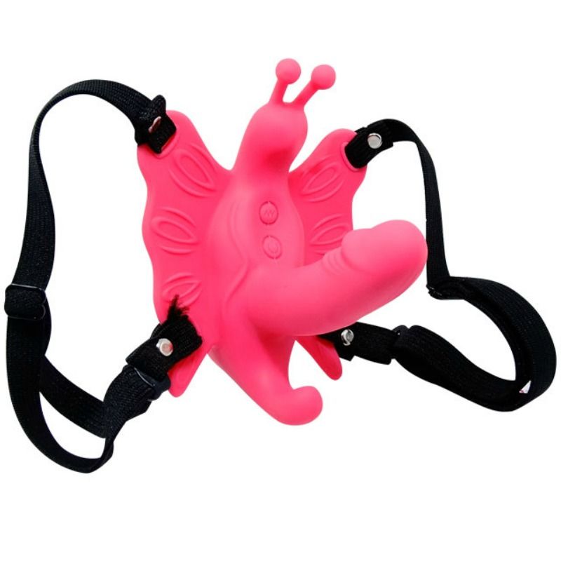BAILE - IMBRAGATURA A FARFALLA VIBRANTE ULTRA APPASSIONATA - BAILE STIMULATING | Lingerie Harness Boutique