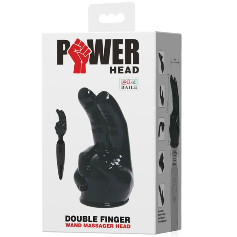 BAILE - POWER HEADTESTINA INTERCAMBIABILE PER MASSAGGIATORE A MANO - BAILE POWER HEAD | Lingerie Harness Boutique