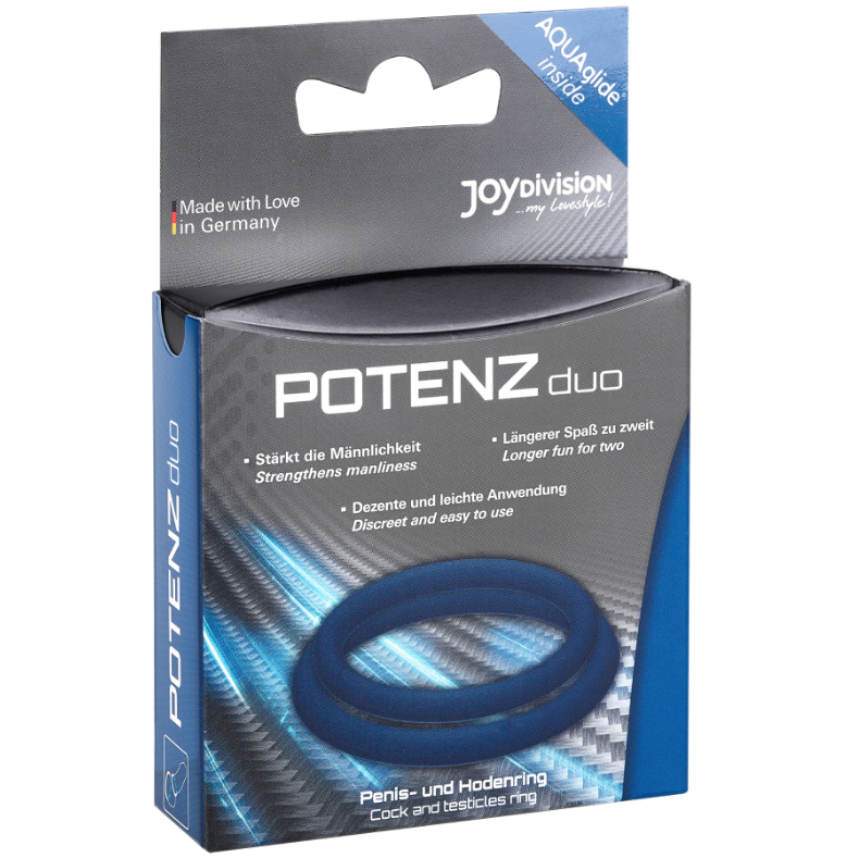 JOYDIVISION POTENZDUO - RINGS - M - JOYDIVISION POTENZDUO | Lingerie Harness Boutique