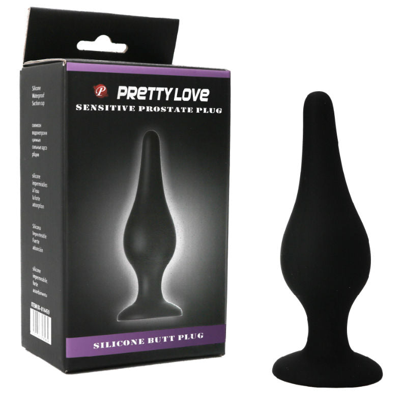 PRETTY LOVE - TAPPO ERGONOMICO IN SILICONE 14 CM - PRETTY LOVE BOTTOM | Lingerie Harness Boutique