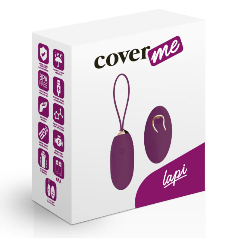 COVERME - UOVO TELECOMANDO LAPI LILLA - COVERME | Lingerie Harness Boutique