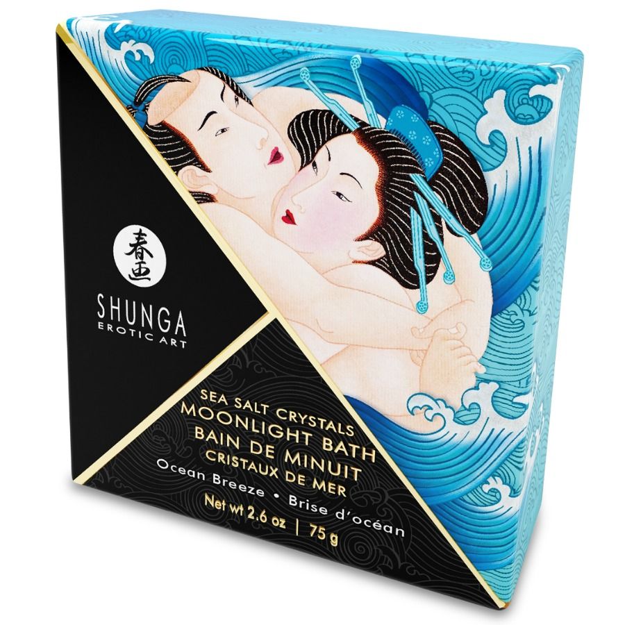 SHUNGA - SALI DA BAGNO PROFUMATI OCEANIA 75 GR - SHUNGA BATH EXPERIENCE | Lingerie Harness Boutique