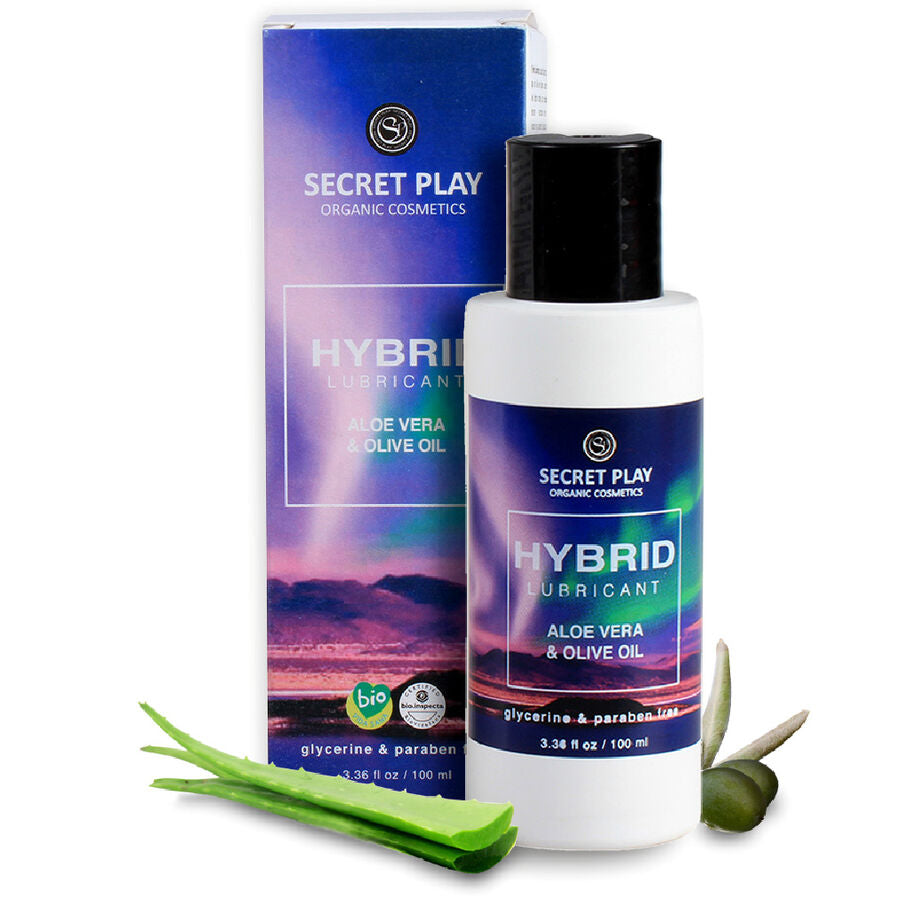 SECRETPLAY - LUBRIFICANTE BIOLOGICO IBRIDO 100 ML - SECRETPLAY COSMETIC | Lingerie Harness Boutique