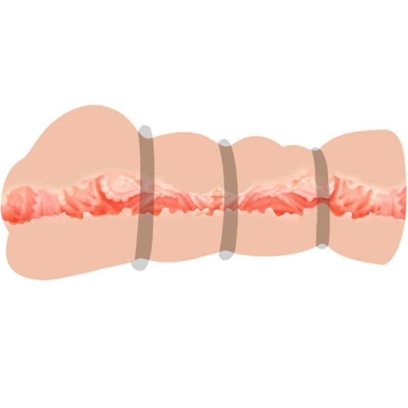 CRAZY BULL - MASTURBATORE VAGINA CON ANELLI - CRAZY BULL | Lingerie Harness Boutique