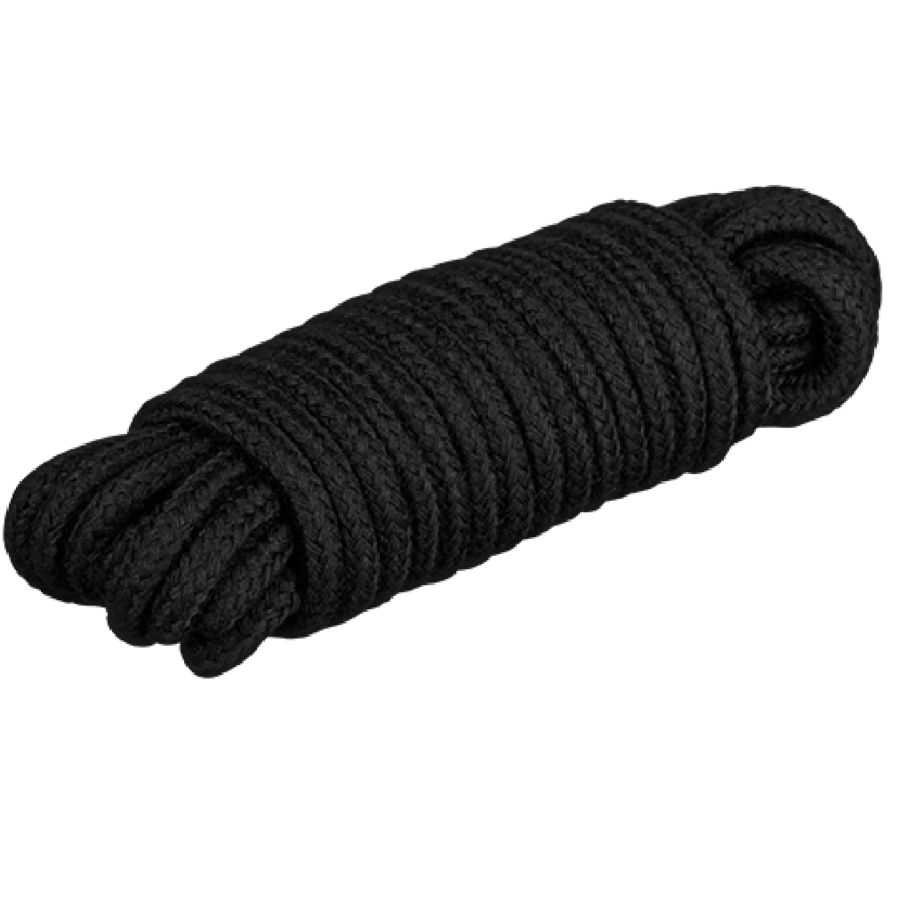 SECRETPLAY - CORDA BONDAGE NERA 10 M - SECRETPLAY 100% FETISH | Lingerie Harness Boutique