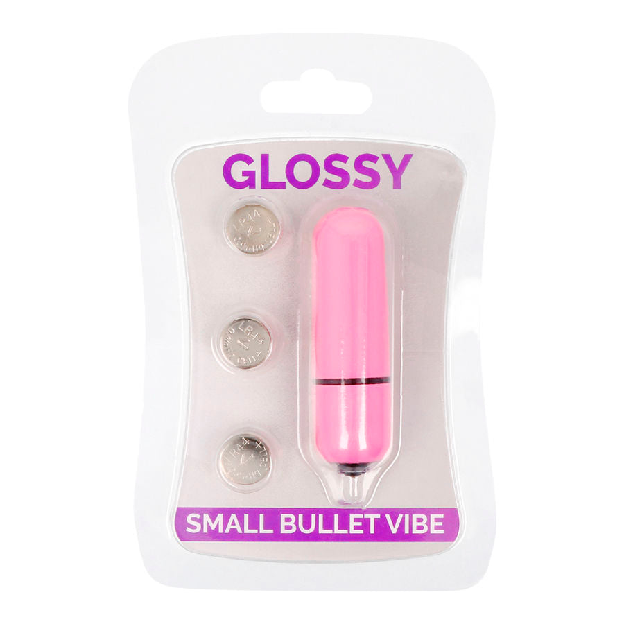 GLOSSY - SMALL BULLET VIBE DEEP ROSE - GLOSSY | Lingerie Harness Boutique