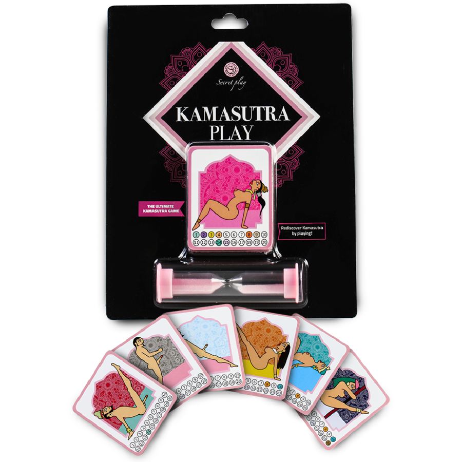 SECRETPLAY - GIOCO PER COPPIE KAMASUTRA PLAY (ES/EN/IT/FR/DE/PT) - SECRETPLAY 100% GAMES | Lingerie Harness Boutique