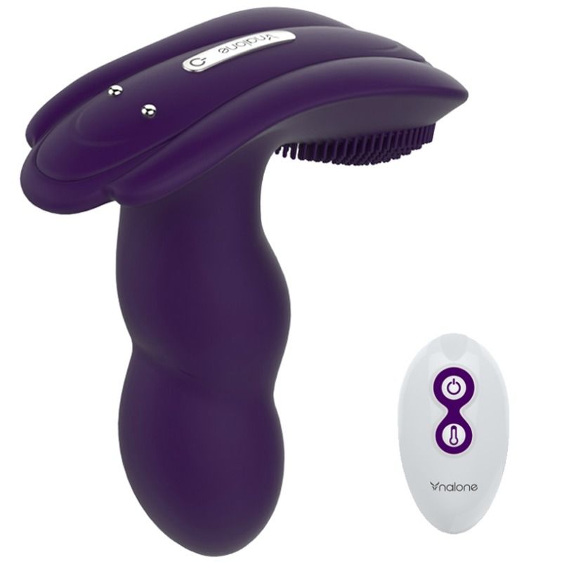 NALONE - MASSAGGIATORE CON TELECOMANDO LOLI - VIOLA - NALONE | Lingerie Harness Boutique